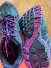Load image into Gallery viewer, Shoe Size 6 Merrell Purple Hiking Shoes
