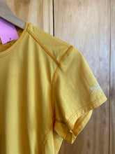 Load image into Gallery viewer, Size M Arc'teryx Yellow Women's Short Sleeve Shirt
