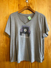 Load image into Gallery viewer, Size XXXL Life is Good Grey Women's Short Sleeve Shirt
