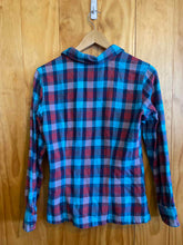 Load image into Gallery viewer, Size 2 Patagonia Blue Women's Flannel
