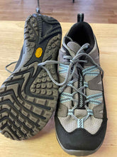 Load image into Gallery viewer, Women&#39;s Shoe Size 8.5 Merrell Grey Hiking Shoes
