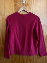 Load image into Gallery viewer, Size Small Lands End Red Women's Long Sleeve Shirt
