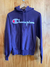 Load image into Gallery viewer, Size XS Champion Purple Women&#39;s Hoodie
