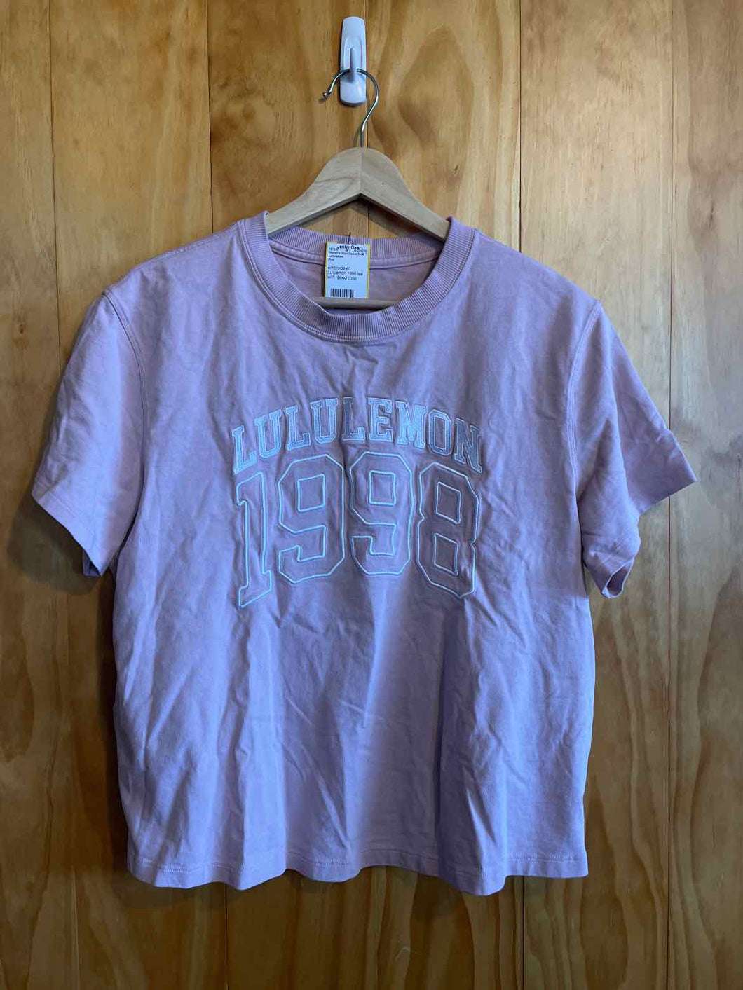 Lululemon Pink Women's Short Sleeve Shirt