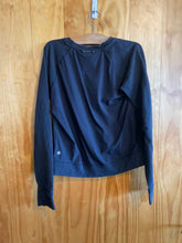 Load image into Gallery viewer, Size 10 Lululemon Black Women&#39;s Long Sleeve Shirt
