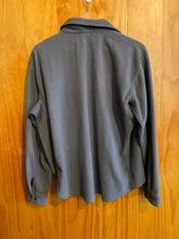 Load image into Gallery viewer, Size XL Lands End Blue Women&#39;s Fleece Sweatshirt
