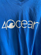 Load image into Gallery viewer, Size L 4Ocean Blue Women's Long Sleeve Shirt
