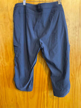 Load image into Gallery viewer, Size 14P Eddie Bauer Navy Women's Capris
