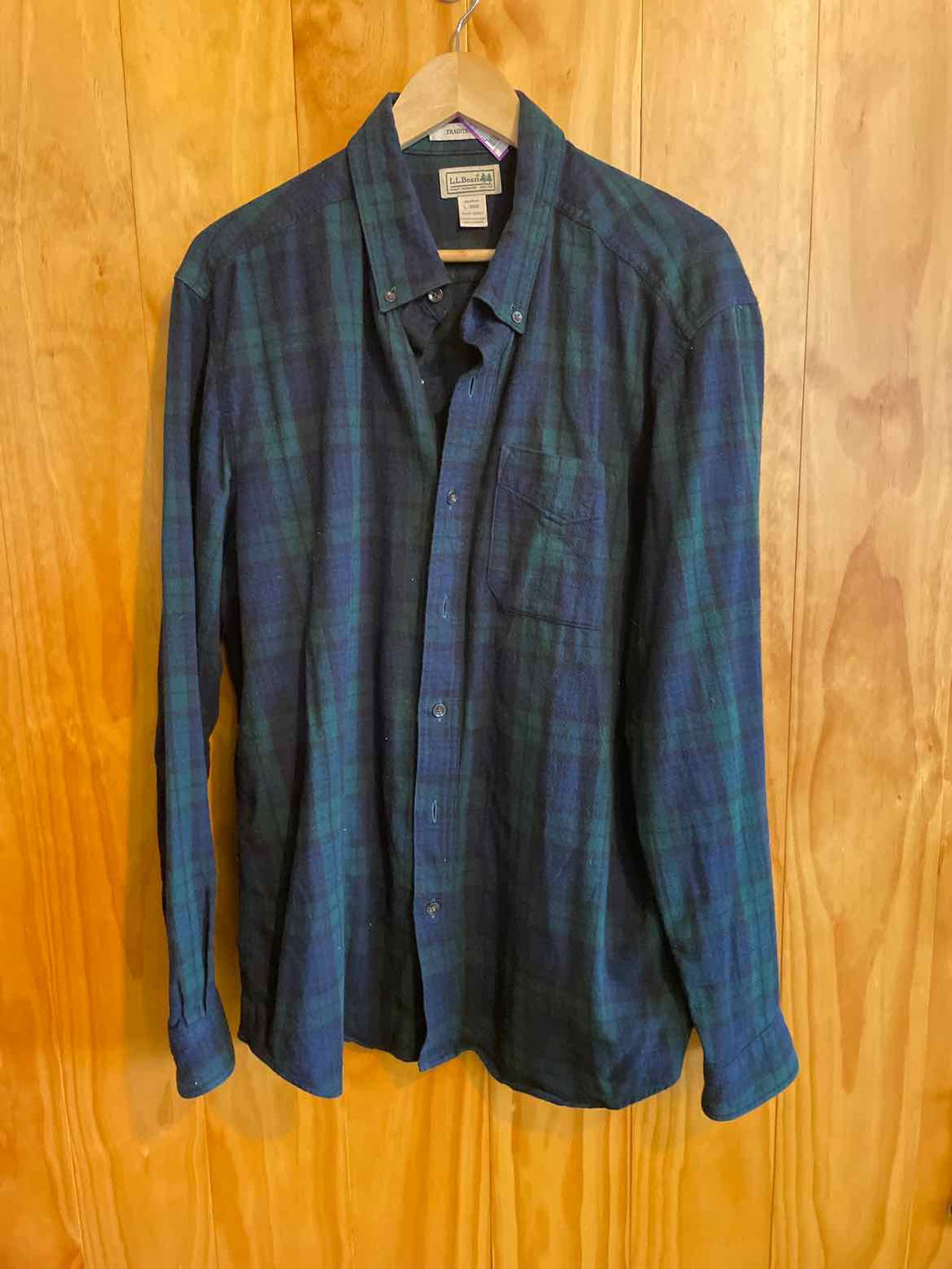Size L LL Bean Men's Flannel
