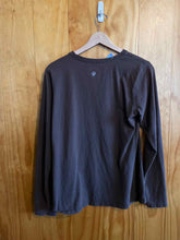 Load image into Gallery viewer, Size Medium Life is Good Brown Women's Long Sleeve Shirt

