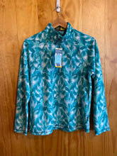 Load image into Gallery viewer, Size Medium Eddie Bauer Teal Women&#39;s Fleece Sweatshirt

