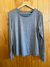 Load image into Gallery viewer, Athleta Grey Women's Long Sleeve Shirt
