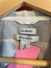 Load image into Gallery viewer, Size XL LL Bean Grey Women's Flannel
