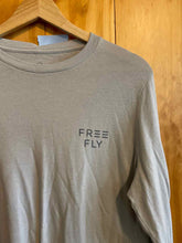 Load image into Gallery viewer, Size Medium Free Fly Grey Women&#39;s Long Sleeve Shirt
