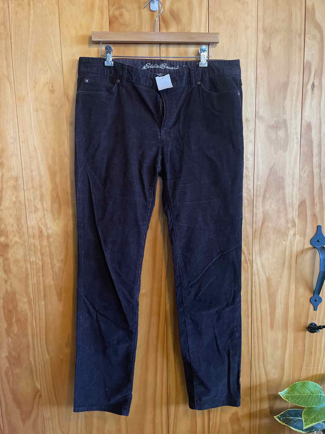 Size 14 Eddie Bauer Maroon Women's Pants