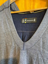 Load image into Gallery viewer, Size L smartwool Navy Women's Hoodie
