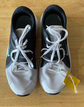Load image into Gallery viewer, Women&#39;s Shoe Size 8.5 Nike Black and White Running Shoes
