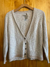 Load image into Gallery viewer, Size Large LL Bean Off White Women's Cardigan
