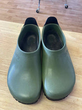 Load image into Gallery viewer, Women&#39;s Shoe Size 41 Birki&#39;s Green Clogs
