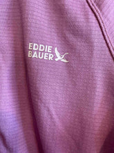 Load image into Gallery viewer, Size M Eddie Bauer Purple Women's Fleece Sweatshirt
