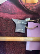 Load image into Gallery viewer, Size Medium Eddie Bauer Red Women's Fleece Sweatshirt
