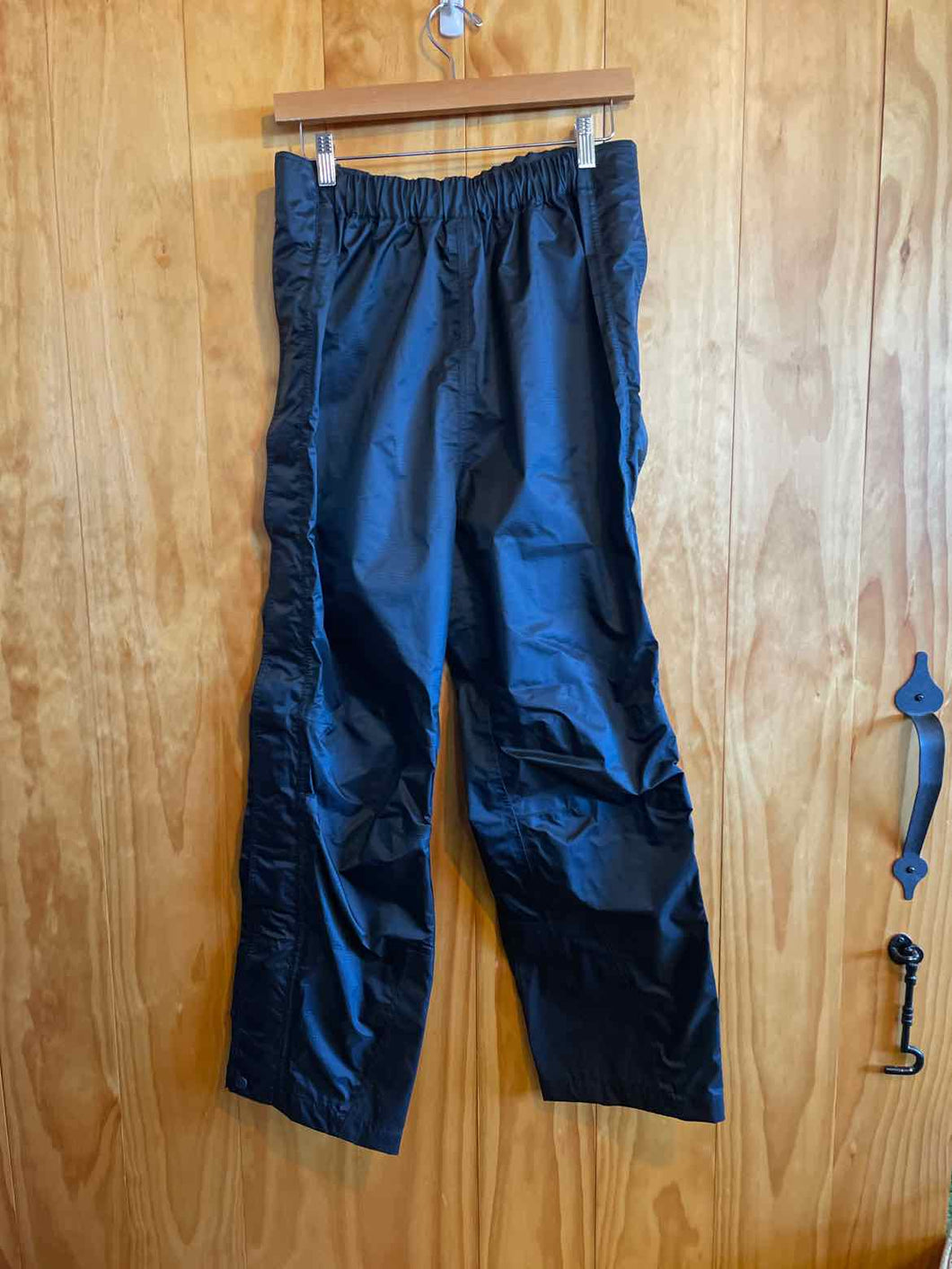 Size M LL Bean Black Women's Rain Pants