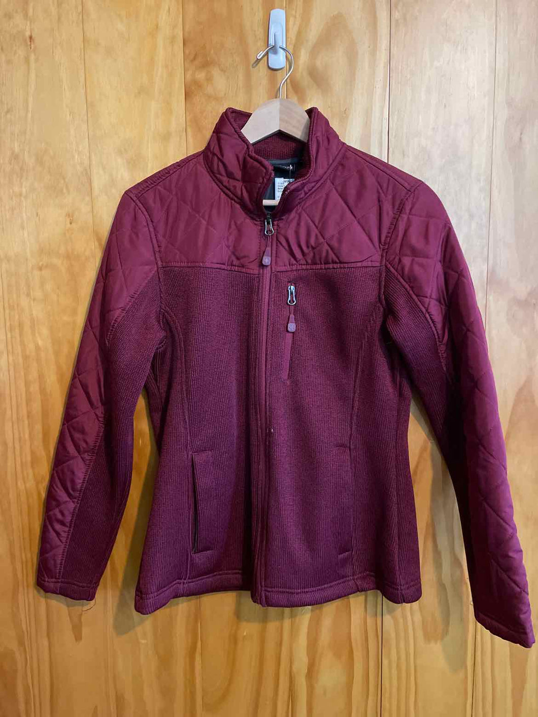 Women Size Medium SwissTech Burgundy Women's Jacket