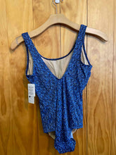 Load image into Gallery viewer, Size 12 REG LL Bean Navy Women's Swimsuit
