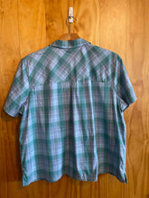 Load image into Gallery viewer, Size 2X L.L. Bean Blue Women's Short Sleeve Shirt
