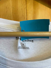 Load image into Gallery viewer, Size XL Eddie Bauer White Women&#39;s Long Sleeve Shirt
