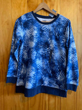 Load image into Gallery viewer, Size Small Pet Lands End Blue Women's Sweater &amp; Sweatshirt
