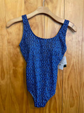 Load image into Gallery viewer, Size 12 REG LL Bean Navy Women's Swimsuit
