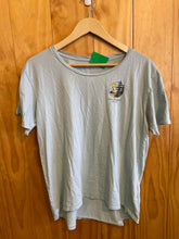 Load image into Gallery viewer, Size L Burton Light Blue Women's Short Sleeve Shirt
