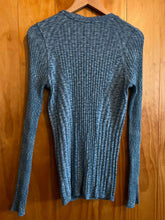 Load image into Gallery viewer, Size Medium Athleta Blue Women's Long Sleeve Shirt
