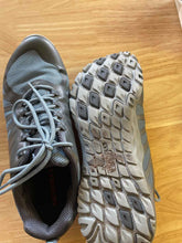 Load image into Gallery viewer, Shoe Size 10 Merrell Blue Hiking Shoes
