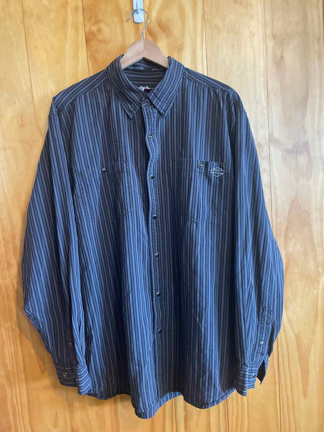 Size Large Tall Harley Davidson Men's Flannel