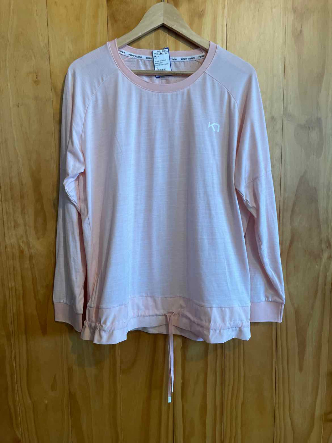 Size XL Kari Traa Pink Women's Long Sleeve Shirt