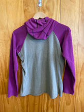 Load image into Gallery viewer, Size XS melanzana Purple Women's Hoodie
