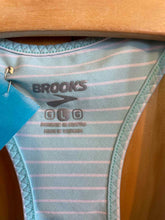 Load image into Gallery viewer, Size L Brooks Light Blue Women's Tank Top
