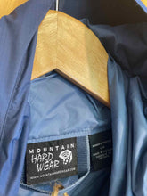 Load image into Gallery viewer, Women Size Large Mountain Hardwear Navy Women's Rain Jacket

