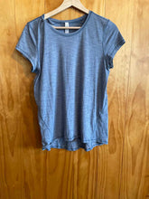 Load image into Gallery viewer, Size 8 Lululemon Blue Women's Short Sleeve Shirt
