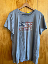 Load image into Gallery viewer, Size XL Life is Good Grey Women's Short Sleeve Shirt
