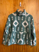 Load image into Gallery viewer, Size Small Canyon Creek Green Women's Fleece Sweatshirt
