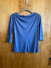 Load image into Gallery viewer, Size Large The North Face Blue Women&#39;s Long Sleeve Shirt
