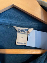 Load image into Gallery viewer, Size S Duluth Trading Co. Blue Women&#39;s Fleece Sweatshirt
