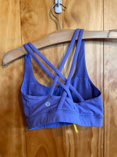 Load image into Gallery viewer, Size 2 Lululemon Purple Women's Sports Bras
