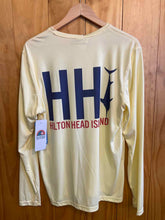 Load image into Gallery viewer, Size M Altered Latitudes Yellow Women's Long Sleeve Shirt
