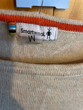 Load image into Gallery viewer, Size M smartwool Cream Women&#39;s Long Sleeve Shirt
