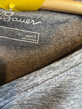 Load image into Gallery viewer, Size L Eddie Bauer Grey Women's Short Sleeve Shirt
