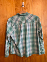Load image into Gallery viewer, Size XL Cabelas Teal Women's Flannel
